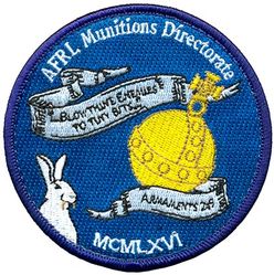 Air Force Research Laboratory Advanced Munitions Directorate
