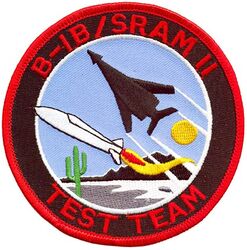 Rockwell B-1B Lancer AGM-131 Short-Range Attack Missile II Test Team
