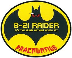 Northrop Grumman B-21 Raider Morale
Keywords: PVC