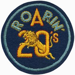 312th Bombardment Group, Light and 312th Bombardment Group, Heavy 
Constituted as 312th Bombardment Group (Light) on 28 Jan 1942. Activated on 15 Mar 1942. Redesignated 312th Bombardment Group (Dive) in Jul 1942; 312th Bombardment Group (Light) in Dec 1943; 312th Bombardment Group (Heavy) in Jul 1945. Inactivated on 6 Jan 1946.

Insignia. Australian embroidered on wool

Stations. Bowman Field, KY, 15 Mar 1942; Will Rogers Field, OK, Jun 1942; Hunter Field, GA, Aug 1942; DeRidder AAB, LA, 20 Feb 1943; Rice AAFld, CA, 13 Apr 1943; Salinas AAB, CA, 15 Aug‐24 Oct 1943; Gusap, New Guinea, c. 1 Jan 1944; Hollandia, New Guinea, Jun 1944; Tanauan, Leyte, 19 Nov 1944; Mangaldan, Luzon, 10 Feb 1945; Floridablanca, Luzon, 19 Apr 1945; Okinawa, 13 Aug‐13 Dec 1945; Vancouver, WA, 3‐6 Jan 1946.

