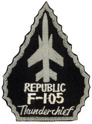 18th Tactical Fighter Wing F-105
c. 1965 used by Wing Weapons Shop/Stan Eval
