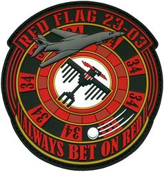 34th Bomb Squadron Exercise RED FLAG 2023-03

