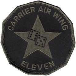 Carrier Air Wing 11 (CVW-11) Heritage
Established as Carrier Air Group ELEVEN (CVG-11) on 10 Oct 1942. Redesignated Carrier Air Wing ELEVEN (CARAIRWING ELEVEN)(CVW-11) on 20 Dec 1963-.


