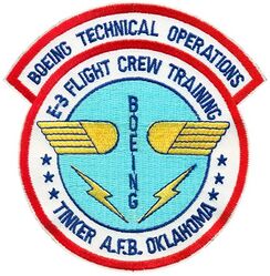 Boeing E-3 Sentry Flight Crew Training

