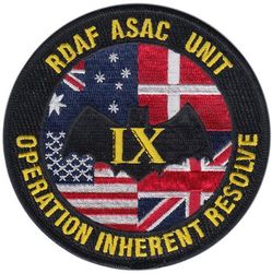 727th Expeditionary Air Control Squadron Royal Danish Air Force All Source Analysis Cell Unit Team 9 Operation INHERENT RESOLVE 2018
