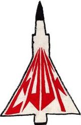 482d Fighter-Interceptor Squadron William Tell Competition 1959 
Eastern Air Defense Force F-102 Team back patch.

