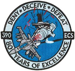 390th Electronic Combat Squadron 80th Anniversary 
