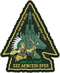 335th Expeditionary Fighter Generation Squadron Operation EPIC FURY 2026
Keywords: PVC