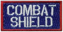 87th Electronic Warfare Squadron COMBAT SHIELD Pencil Pocket Tab

