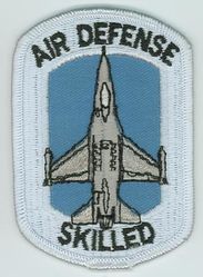 Tactical Air Command F-16 Air Defense Skilled
