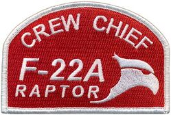 90th Aircraft Maintenance Unit F-22A Crew Chief
