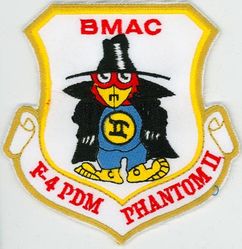 Boeing F-4 Phantom II Programmed Depot Maintenance
BMAC= Boeing Military Aircraft Company. Contracted to do PDM on F-4s.
