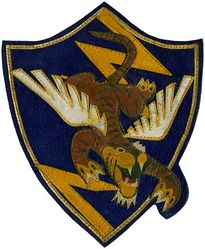23d Fighter Group 
Established as 23d Pursuit Group (Interceptor) on 17 Dec 1941. Redesignated as 23d Fighter Group on 15 May 1942.  Activated on 4 Jul 1942. Inactivated on 5 Jan 1946.

Insignia Indian made multipiece painted leather

Stations. Kunming, China, 4 Jul 1942; Kweilin, China, c. Sep 1943; Liuchow, China, 8 Sep 1944; Luiliang, China, 14 Sep 1944; Liuchow, China, Aug 1945; Hanchow, China, c. 10 Oct-12 Dec 1945; Ft Lewis, WA, 3-5 Jan 1946.

