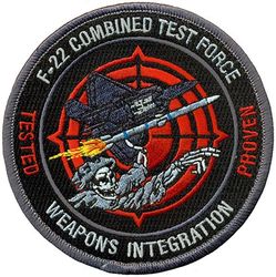 411th Flight Test Squadron F-22 Combined Test Force Weapons Integration
