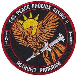 416th Flight Test Squadron F-16 Peace Phoenix Rising II
