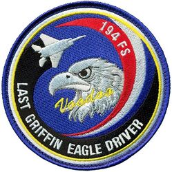 194th Fighter Squadron F-15 Pilot
