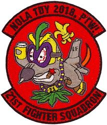 21st Fighter Squadron New Orleans Deployment 2018
