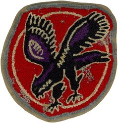 27th Pursuit Squadron, Interceptor, 27th Pursuit Squadron, Fighter, 27th Fighter Squadron, Twin Engine & 27th Fighter Squadron, Two Engine
Organized as Company K, 3 Provisional Aero Squadron, on 8 May 1917.  Redesignated as: 21 Provisional Aero Squadron on 15 Jun 1917; 27 Aero Squadron on 23 Jun 1917; 27 Squadron (Pursuit) on 14 Mar 1921; 27 Pursuit Squadron on 25 Jan 1923; 27 Pursuit Squadron (Interceptor) on 6 Dec 1939; 27 Pursuit Squadron (Fighter) on 12 Mar 1941; 27 Fighter Squadron (Twin Engine) on 15 May 1942; 27 Fighter Squadron, Two Engine, on 28 Feb 1944.  Inactivated on 16 Oct 1945.

Insignia is USA made on chenille. 

Stations. San Diego NAS, CA, c. 11 Dec 1941; Los Angeles, CA, 29 Dec 1941–20 May 1942; Goxhill, England, 9 Jun 1942 (operated from Reykjavik, Iceland, 3 Jul–26 Aug 1942); Atcham, England, 9 Aug 1942; High Ercall, England, 20 Aug 1942; Colerne, England, 12 Sep–23 Oct 1942; St Leu, Algeria, 9 Nov 1942; Tafaraoui, Algeria, 13 Nov 1942; Nouvion, Algeria, 20 Nov 1942 (detachments operated from Maison Blanche, Algeria, 7–21 Dec 1942, and Biskra, Algeria, 21–30 Dec 1942); Biskra, Algeria, 30 Dec 1942; Chateaudun-du-Rhumel, Algeria, 18 Feb 1943; Mateur, Tunisia, 28 Jun 1943 (detachments operated from Dittaino, Sicily, 6–18 Sep 1943, and Gambut, Libya, 5–13 Oct 1943); Djedeida, Tunisia, 1 Nov 1943; Monserrato, Sardinia, 29 Nov 1943; Gioia del Colle, Italy, 9 Dec 1943; Salsola Airfield, Italy, 8 Jan 1944 (detachments operated from Aghione, Corsica, 11–21 Aug 1944, and Vincenzo Airfield, Italy, 10 Jan–21 Feb 1945); Lesina, Italy, 16 Mar 1945; Marcianise, Italy, 26 Sep–16 Oct 1945.

