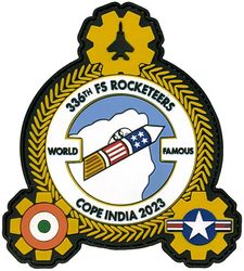 336th Fighter Squadron Exercise COPE INDIA 2023
Keywords: PVC