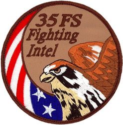 35th Fighter Squadron F-16 Intelligence Section Swirl
Keywords: desert