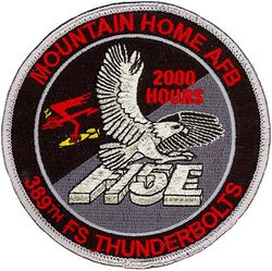 389th Fighter Squadron F-15E 2000 Hours
