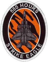 391st Fighter Squadron F-15E 500 Hours

