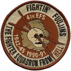 4th Expeditionary Fighter Squadron Heritage
Keywords: Desert