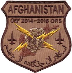 4th Expeditionary Fighter Squadron Operation ENDURING FREEDOM 2014 and RESOLUTE SUPPORT 2015
Keywords: desert