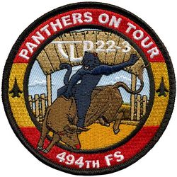494th Fighter Squadron NATO Tactical Leadership Programme 2022-3
