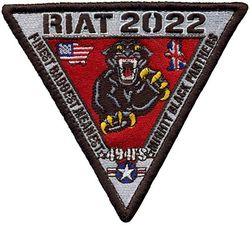 494th Fighter Squadron Royal International Air Tattoo 2022
