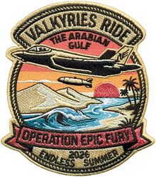 495th Expeditionary Fighter Squadron Operation EPIC FURY 2026
