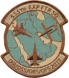 555th Expeditionary Fighter Squadron Operations INHERENT RESOLVE, SPARTAN SHIELD, RESOLUTE SUPPORT & FREEDOM SENTINAL 2019
