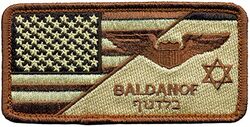 77th Expeditionary Fighter Squadron Name Tag Operation EPIC FURY 2026
