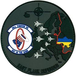 94th Fighter Squadron Morale NATO AIR SHIELDING 2023
Keywords: PVC