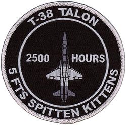 5th Flying Training Squadron T-38 2500 Hours
