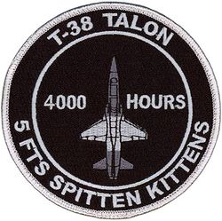 5th Flying Training Squadron T-38 4000 Hours

