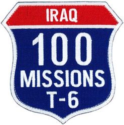 52d Expeditionary Flying Training Squadron 100 Missions T-6 Iraq
