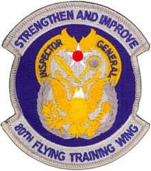 80th Flying Training Wing Instructor General
