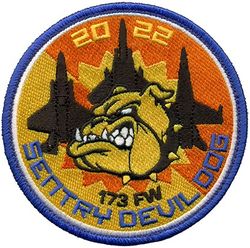 173d Fighter Wing Exercise SENTRY DEVIL DOG 2022
