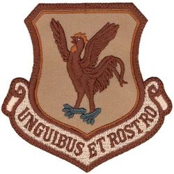 33d Rescue Squadron 18th Wing Morale
Constituted as 33 Air Rescue Squadron on 17 Oct 1952. Activated on 14 Nov 1952. Discontinued on 18 Mar 1960. Organized on 18 Jun 1961. Redesignated as: 33 Air Recovery Squadron on 1 Jul 1965; 33 Aerospace Rescue and Recovery Squadron on 8 Jan 1966. Inactivated on 1 Oct 1970. Activated on 1 Jul 1971. Redesignated as: 33 Air Rescue Squadron on 1 Jun 1989; 33 Rescue Squadron on 1 Feb 1993-.

Translation: UNGUIBUS ET ROSTRO = With Talons and Beak

Keywords: desert