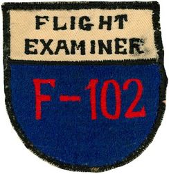Pacific Air Forces F-102 Flight Examiner
