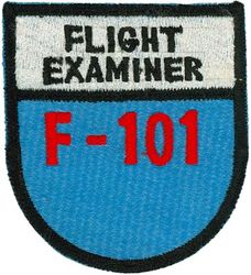 Pacific Air Forces F-101 Flight Examiner
For RF-101 aircraft.
