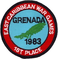 1st Place East Caribbean War Games Grenada 1983
