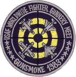 United States Air Force Worldwide Gunnery Meet Gunsmoke 1983
Korean made.
