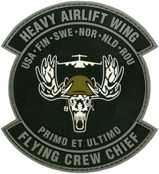 Heavy Airlift Wing Flying Crew Chief
The Heavy Airlift Wing is an international military airlift organization. It was officially activated on 27 July 2009 as part of the Strategic Airlift Capability program, which purchased and operates three C-17 Globemaster III aircraft that fly under the national markings of Hungary. USAF personnel make up a large portion of this unit. Bulgaria, Estonia, Finland, Hungary, Lithuania, The Netherlands, Norway, Poland, Romania, Slovenia, and Sweden are the other participating countries.
Keywords: PVC