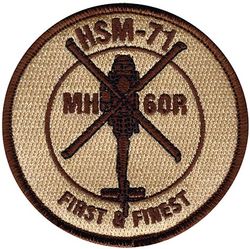 Helicopter Maritime Strike Squadron 71 (HSM-71) MH-60R
Keywords: Desert