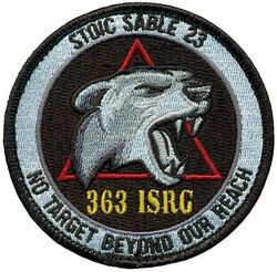 363rd Intelligence, Surveillance and Reconnaissance Group Exercise STOIC SABLE 2023
