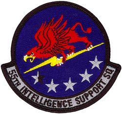55th Intelligence Support Squadron
Constituted as 55th Intelligence Support Squadron on 18 May 2010. Activated on 22 Jul 2010-.
