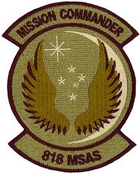 818th Mobility Support Advisory Squadron Mission Commander
Keywords: OCP