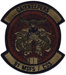 91st Missile Security Forces Squadron Command Support Staff
Keywords: OCP